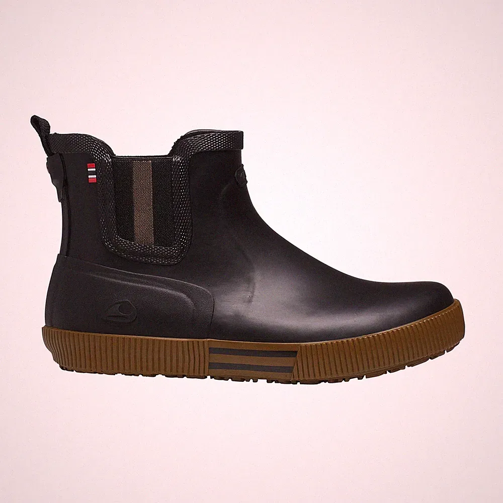 Unisex Stavern Urban Warm Kurzschaft Gummistiefel, Schwarz, 36 EU