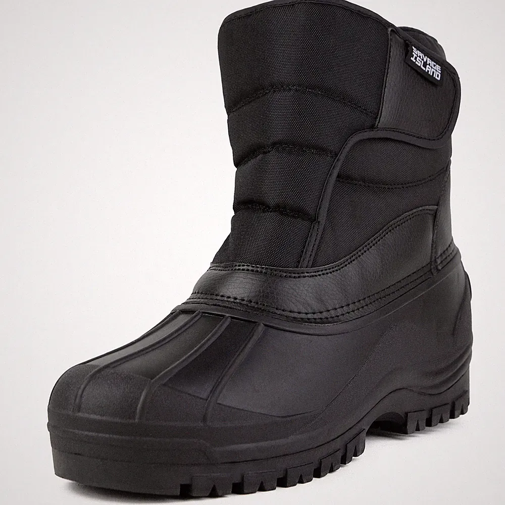 Unisex Wasserdicht Thermo Stiefel Fleece Gefüttert Schnee Regen Winter Herren Damen