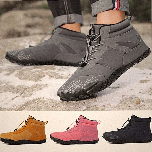 Unisex Winter Warme Wanderschuhe Trekking Klettern Laufen Barfuß Schuhe Sneaker
