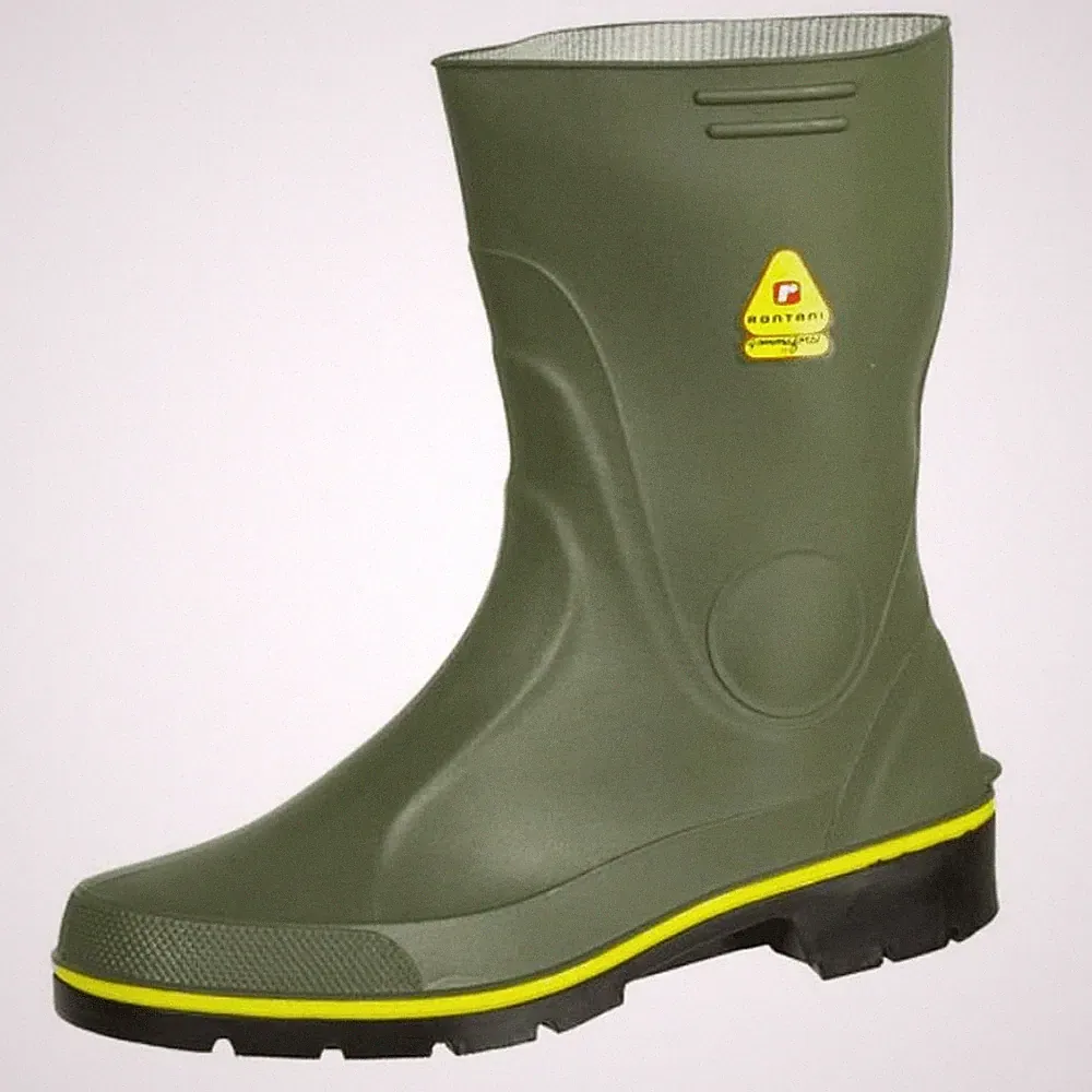 UnisexErwachsene Farm Arbeitsstiefel, Green, 41 EU