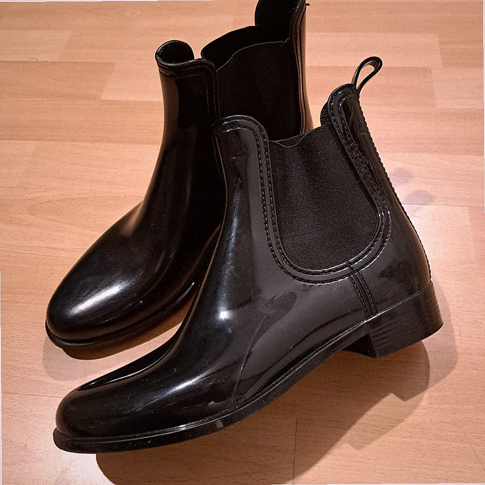 Unützer Gummistiefel, Chelsea Boots, Gr. 39, Neuwertig