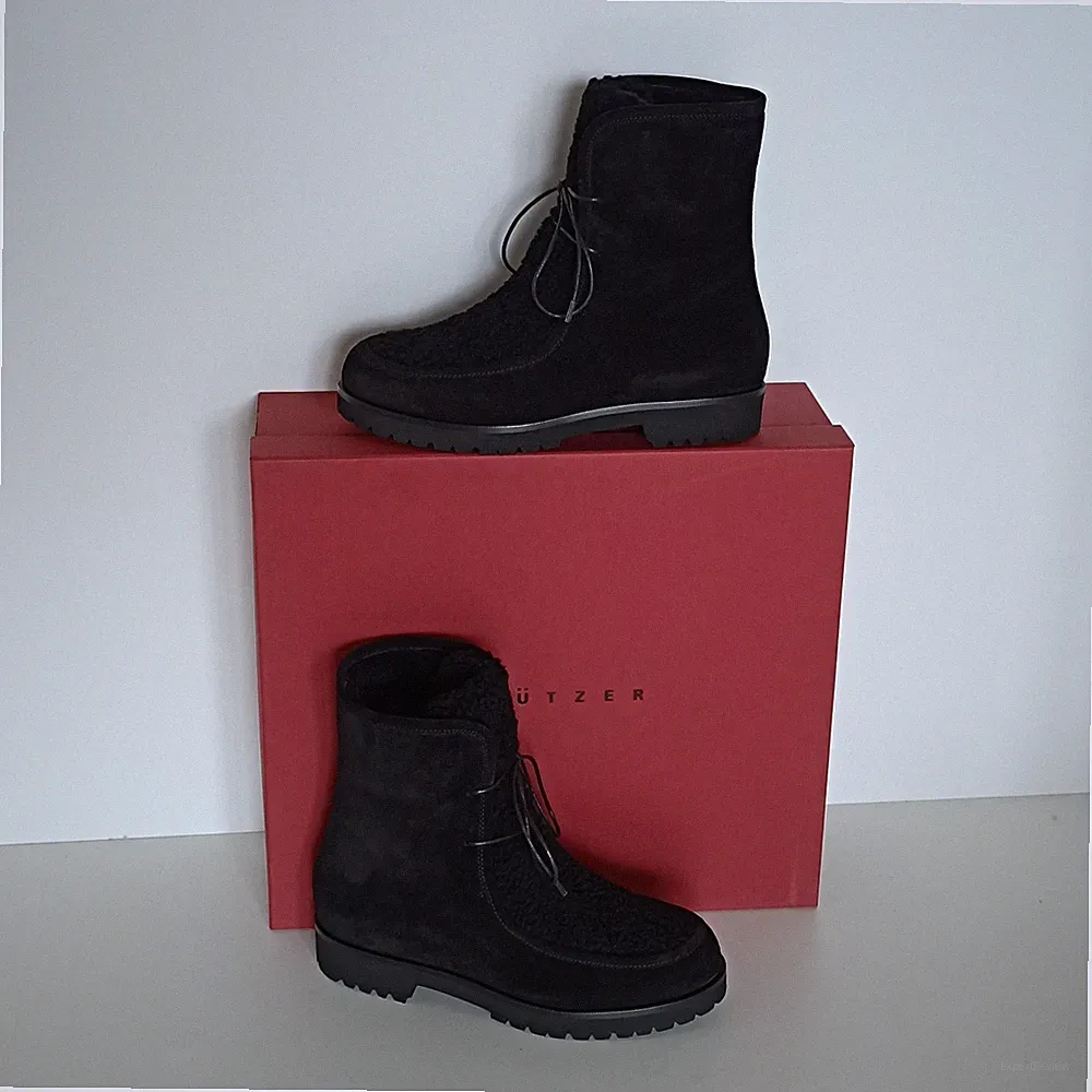 Unützer Stiefel Schwarz 39