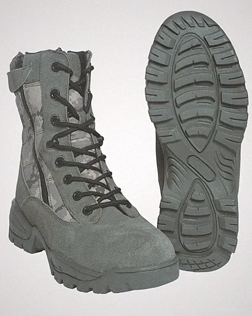US Tactical Boots Größe 42 Tarn 2-Zip Stiefel Springerstiefel Kampfstiefel