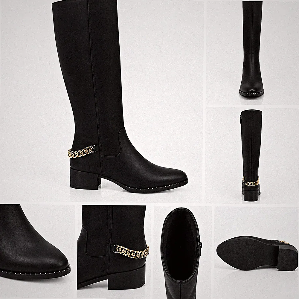 Blockabsatz Gummistiefel