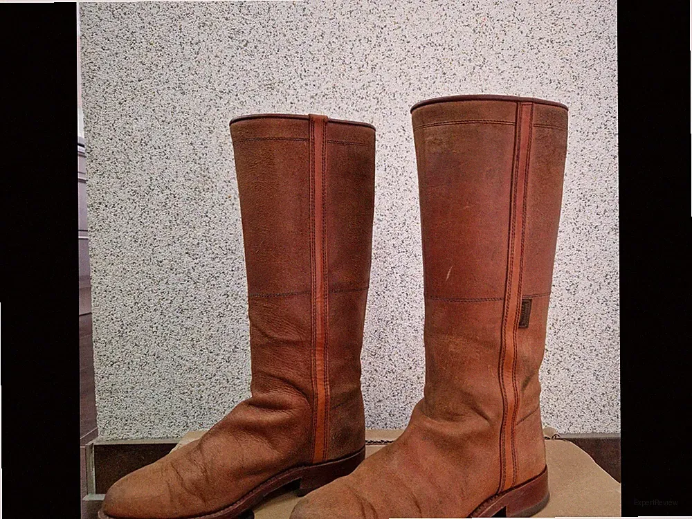 VALVERDE DEL CAMINO Dakota Boots Leder Stiefel braun guter Zustand in Gr. 35