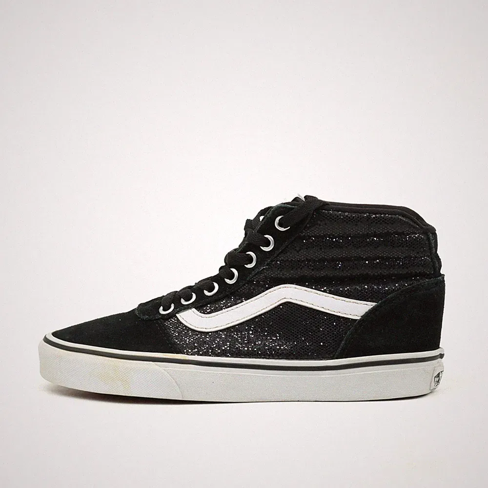 VANS Damen Sk8-Hi Sneaker Schwarz Atmungsaktiv High-Top-Sneaker EU 36.5