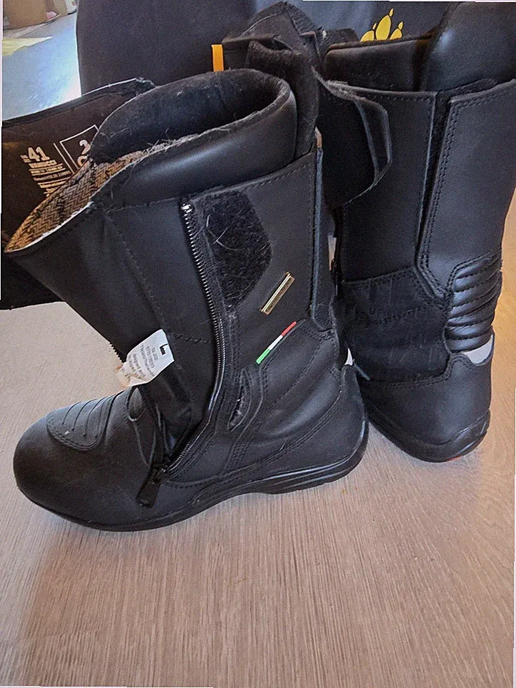 Vanucci Damen Motorradstiefel Größe 41 - 2x Genutzt