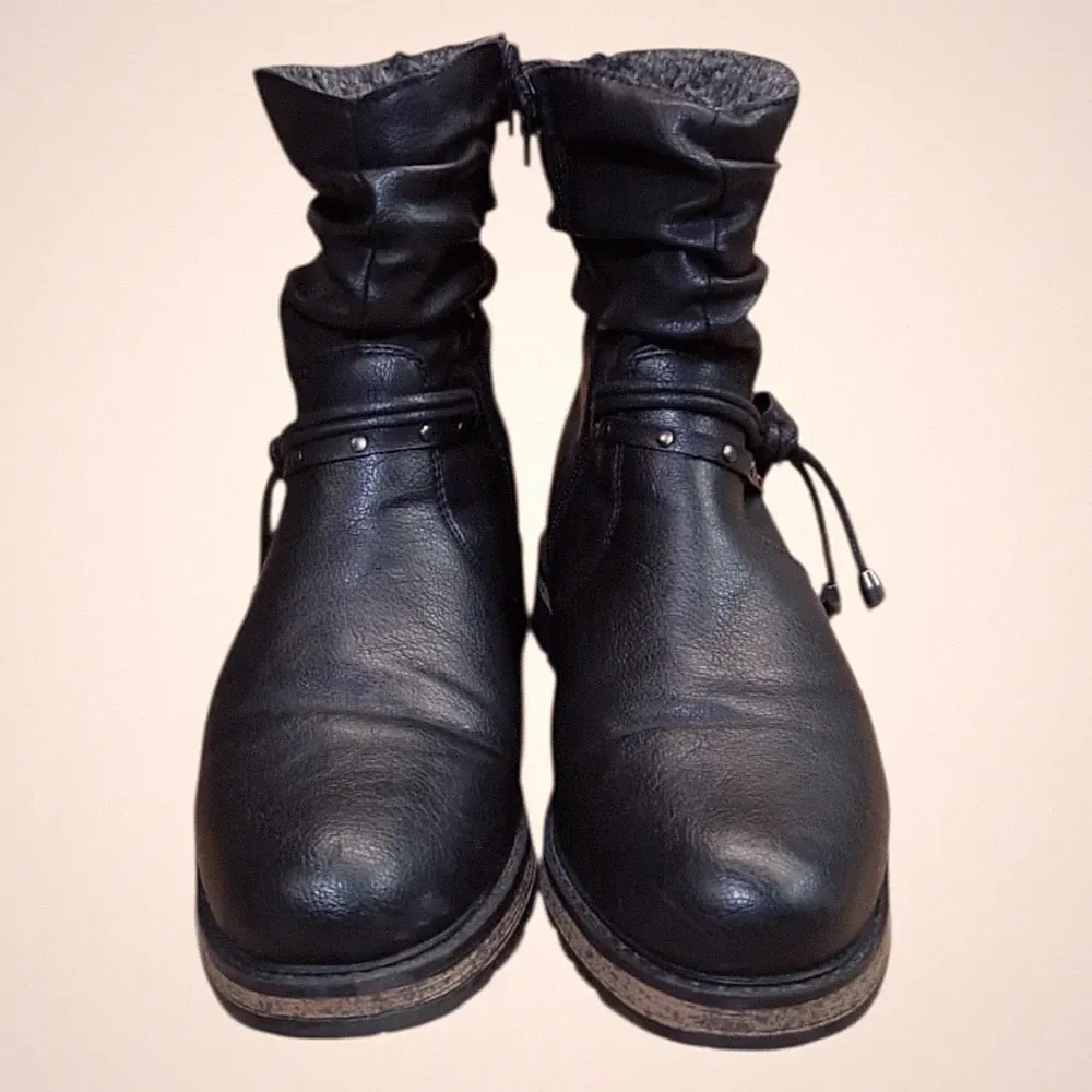 Via Della Rosa gr 40 Damen Boots Stiefel Stiefeletten Sehr Gut Z30