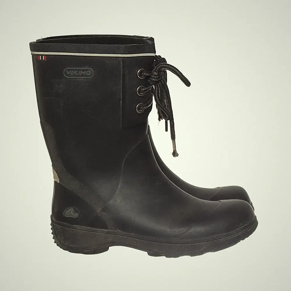Viking, Gummistiefel, Größe: 34, Schwarz, Polyester, Damen #aac