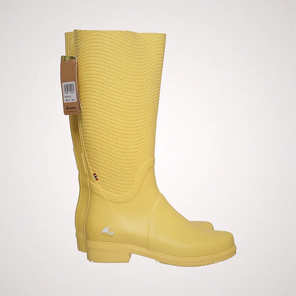 Viking Gelbe Gummistiefel Damen