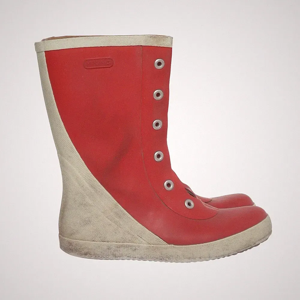 Viking, Gummistiefel, Größe: 38, Rot/Weiß, Damen #IaG