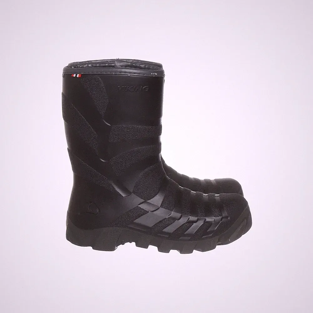 Viking, Gummistiefel, Größe: 39, Chaya, Schwarz, Wolle, Damen #9aD