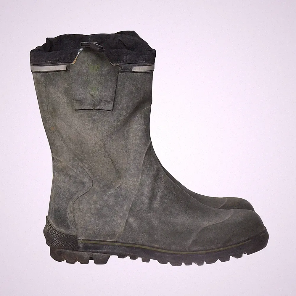 Viking, Gummistiefel, Größe: 43, Grau/Schwarz, Herren #2e2