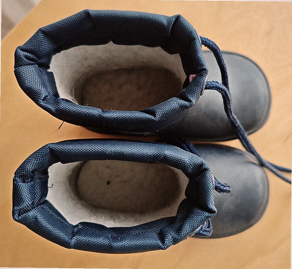 Viking Gummistiefel Kinder gefüttert Größe 21 blau
