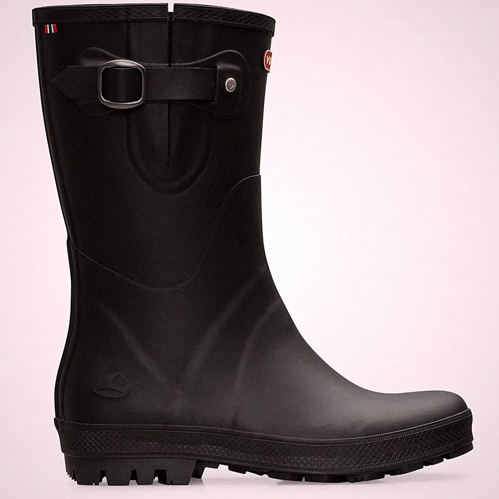 VIKING Hedda black Stilvoller Gummistiefel für City und Freizeit wasserdicht NEU