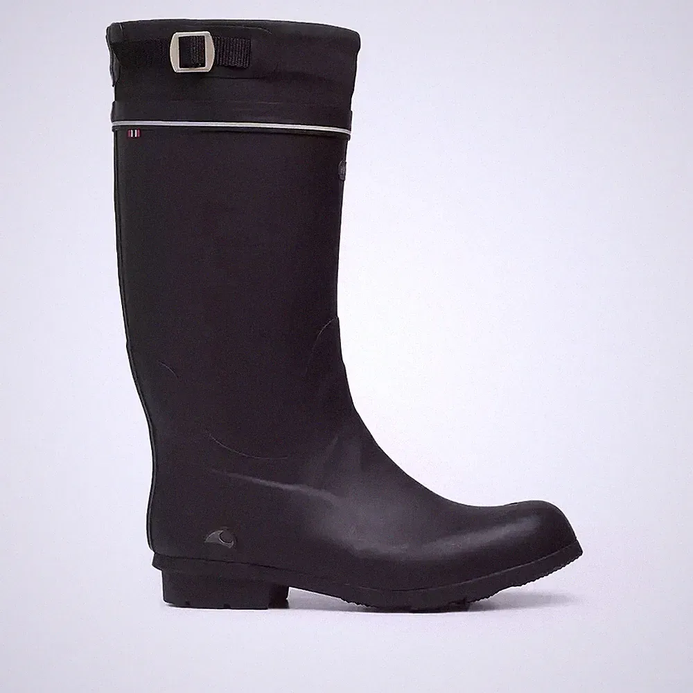 Viking KUNTO Damen Schwarz Gummistiefel Wasserdicht Naturkautschuk 1-49740-2