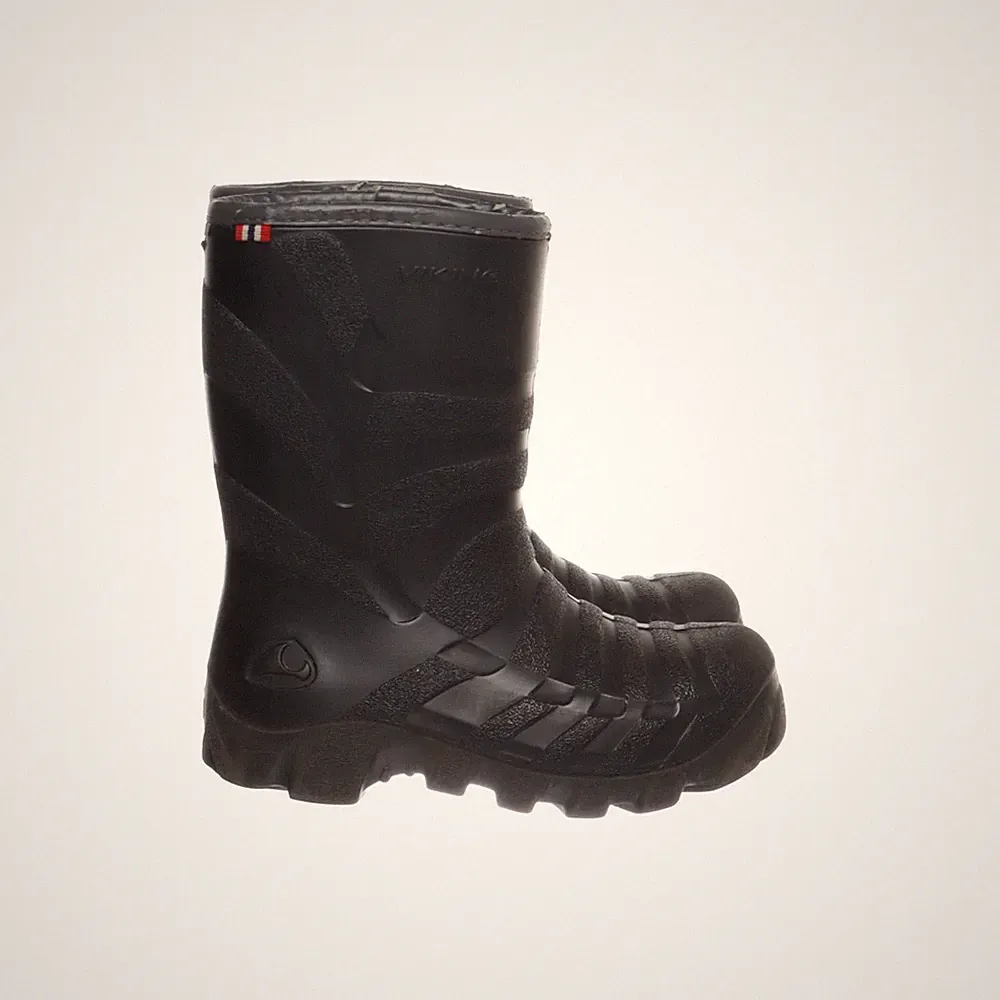 Viking, Kurze Gummistiefel, Größe: 34, Schwarz, Polyester/Wolle #sN2