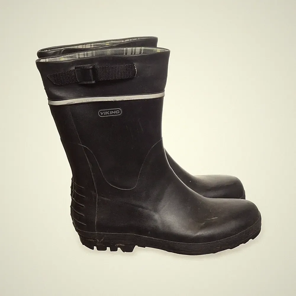 Viking, Kurze Gummistiefel, Größe: 44, Schwarz, Unisex (Erwachsene) #bV0