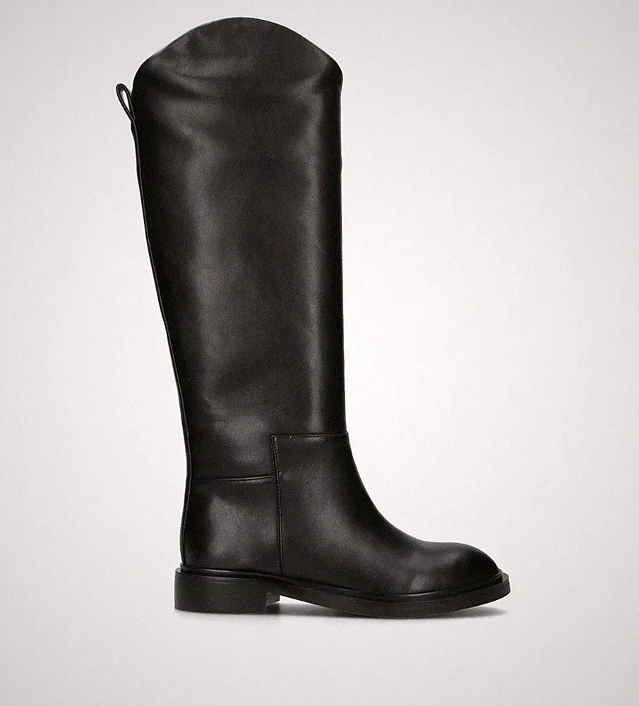 Violablu' Damen Stiefel Schwarz Pu V-MC8271-18-BLA-A151176