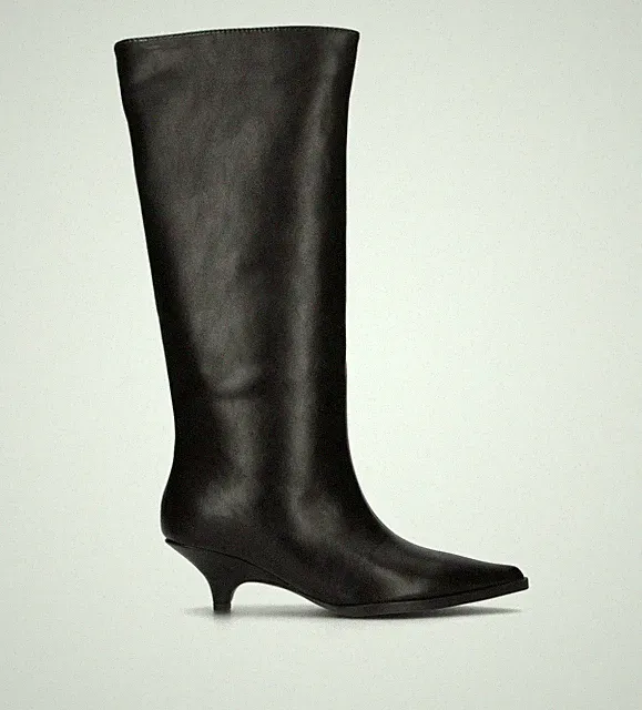 Violablu' Damen Stiefel Schwarz Pu V-MC8278-1-BLA-A151184