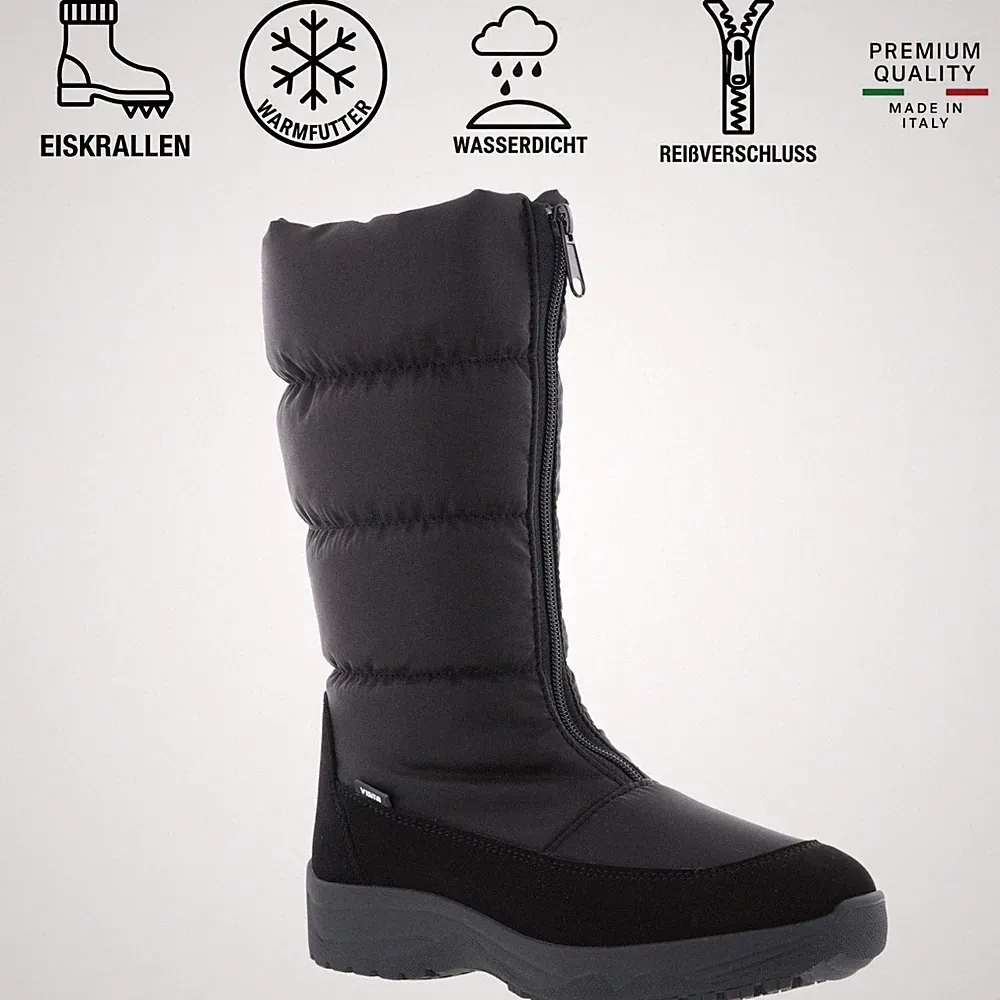 VISTA Damen Eiskrallen Winterstiefel 24-4852K Spikes Boots hoher Schaft 36-42