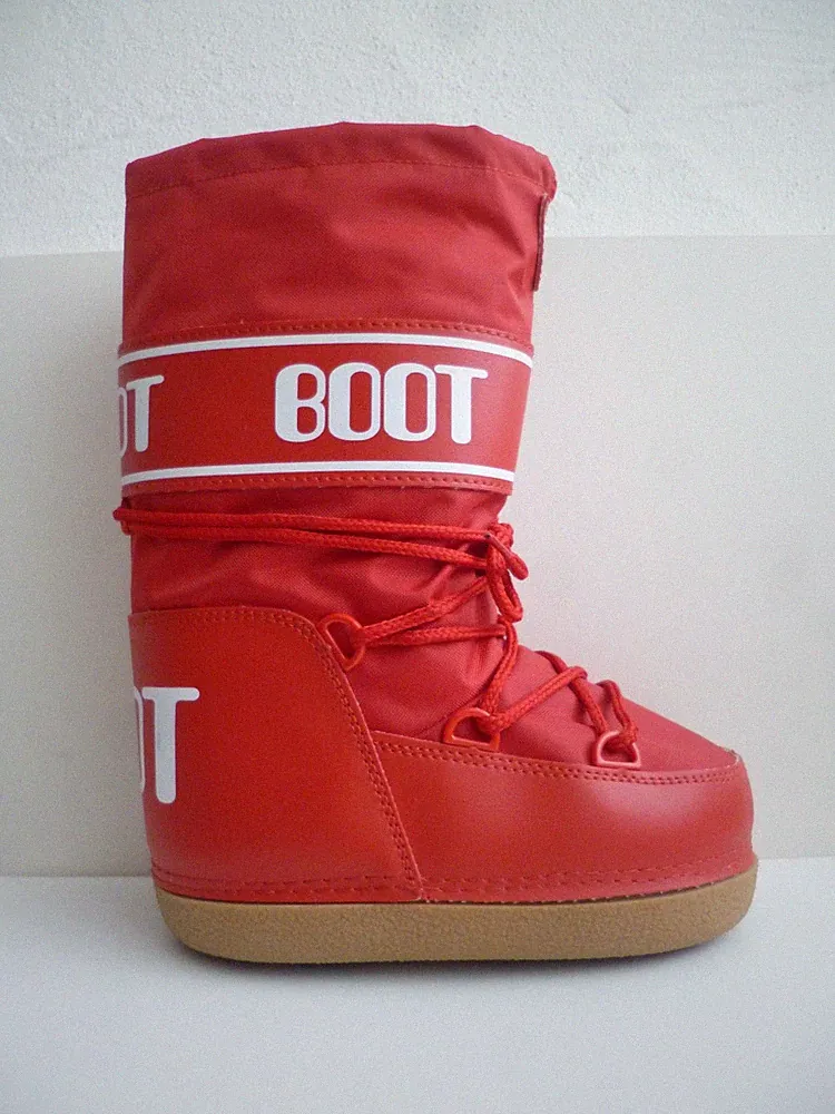 Vista Damen Stiefel Winterstiefel Stiefelette Boots Schneestiefel rot