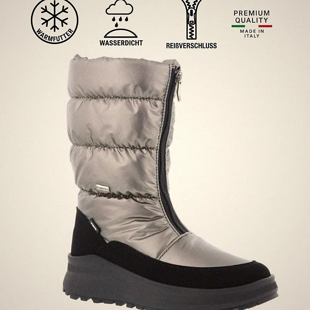 VISTA Damen Winterstiefel 24-05249 schwarz wasserdicht Warmfutter Boots 36–42