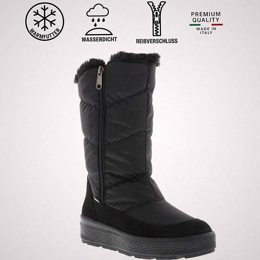 VISTA Damen Winterstiefel wasserdicht Warmfutter Reißverschluss Boots Gr. 36–42