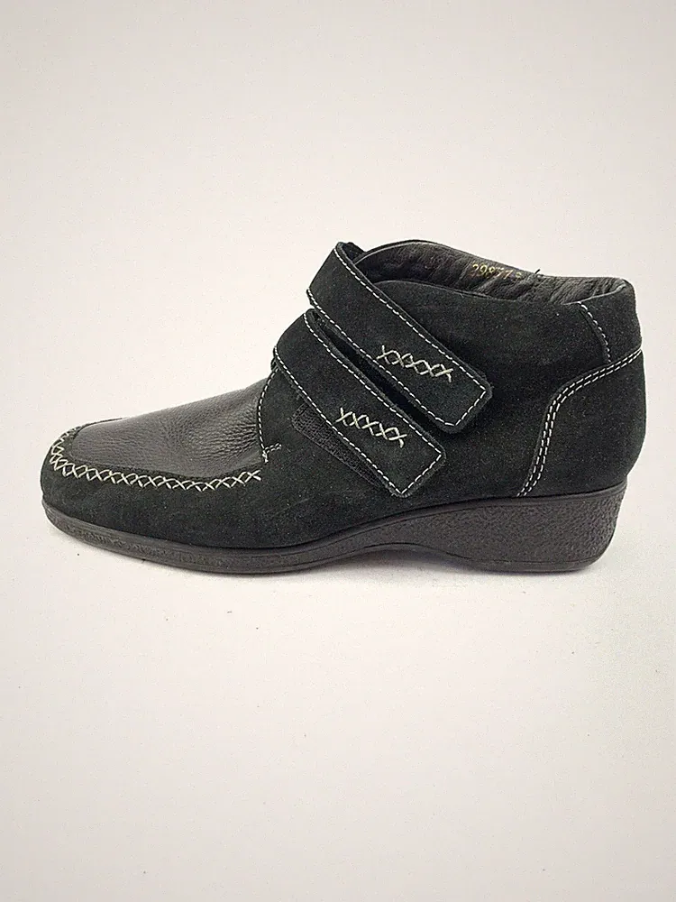 VITAFORM DAMEN STIEFEL STIEFELETTEN BOOTS GR: 38 UK: 5 SCHWARZ
