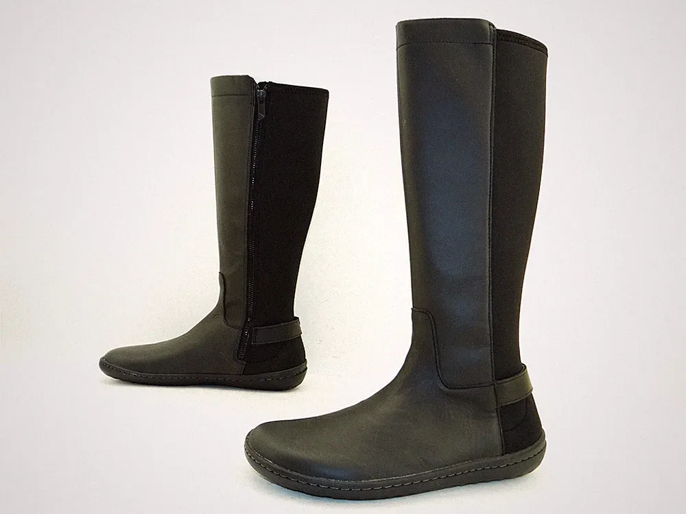 VivoBarefoot Ryder II Barfuß Stiefel Kniehoch Stretch Stiefelette Damen Gr.38