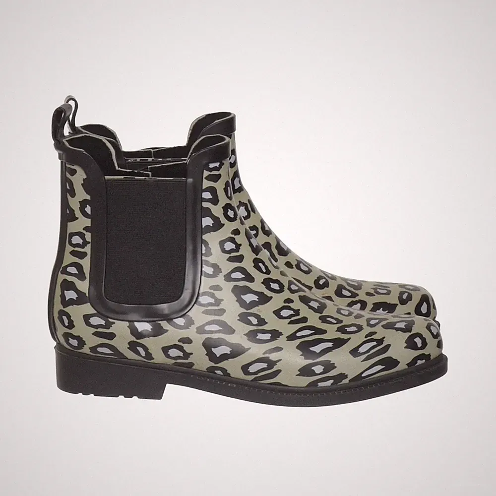 VRS, Kurze Gummistiefel, Größe: 37, Grün/Schwarz/Mehrfarbig, Damen #YZ3