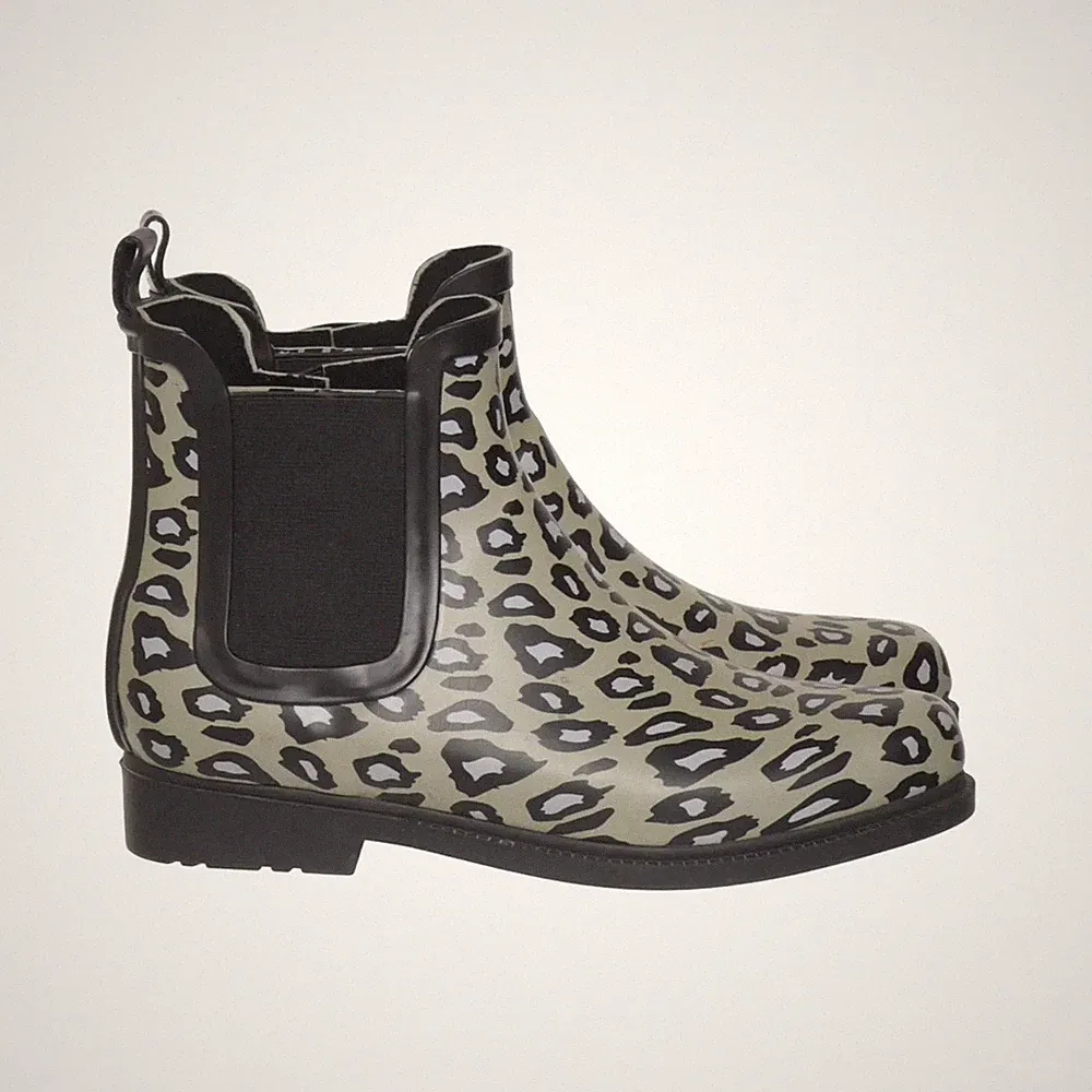 VRS, Kurze Gummistiefel, Größe: 37, Grün/Schwarz/Mehrfarbig, Damen #YZ3