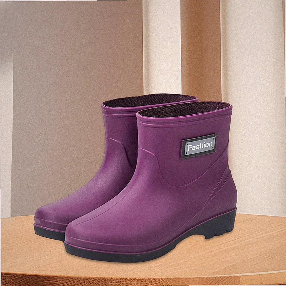 Wadenhohe Regenstiefel für Damen, Arbeitsstiefel für Outdoor-Aktivitäten auf