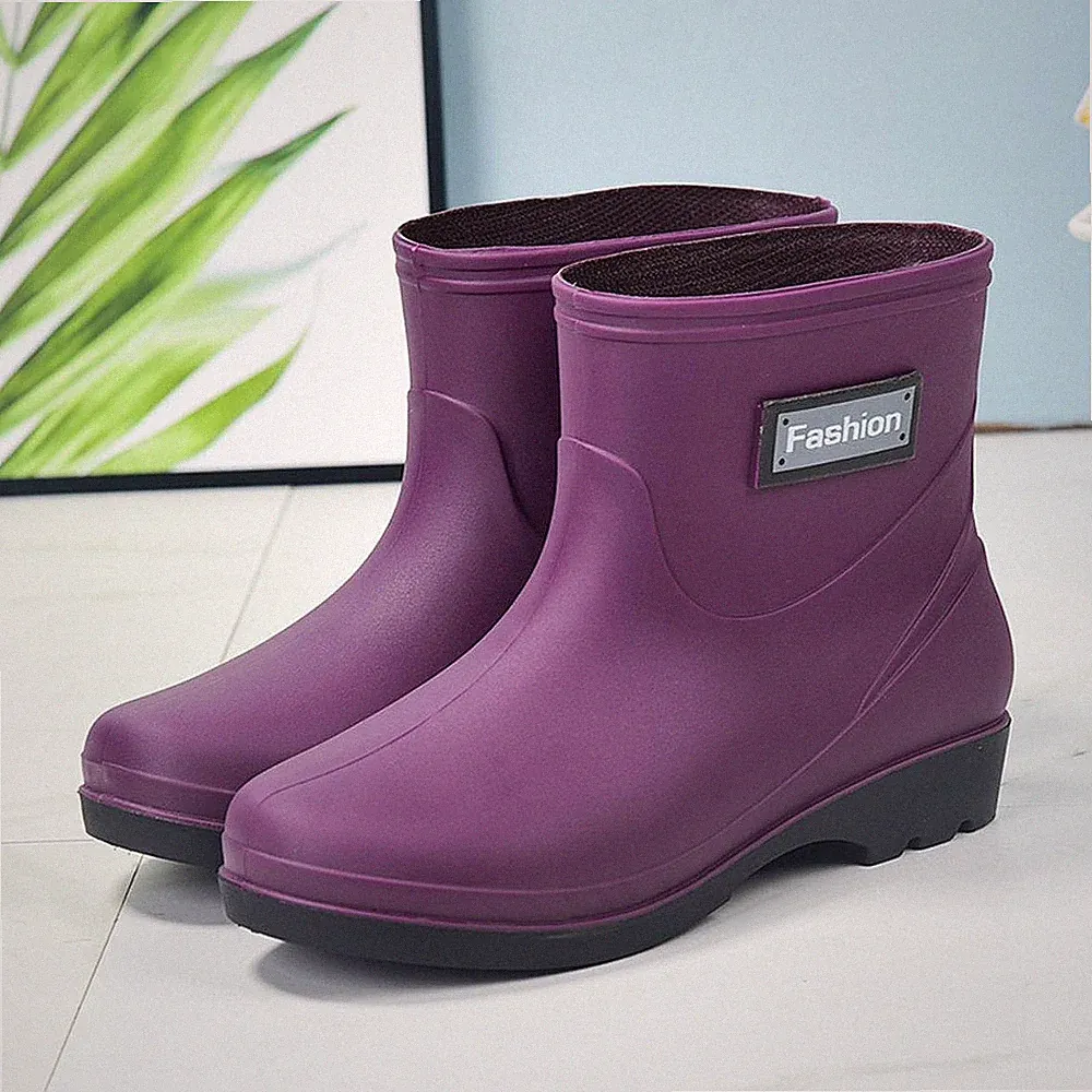Wadenhohe Regenstiefel für Damen, Gartenstiefel für Outdoor-Aktivitäten