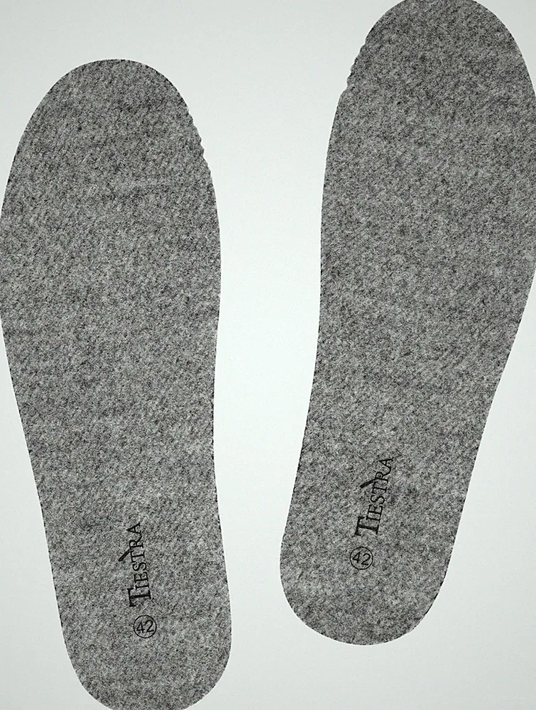 Wärmende Lammfell Einlegesohlen für Winterstiefel und Gummistiefel