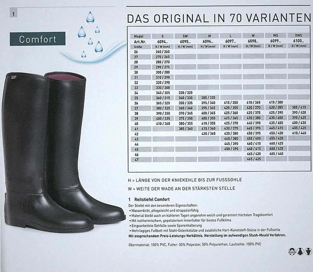 Waldhausen Swing Reitstiefel mit Innenfutter hochwertig NEU