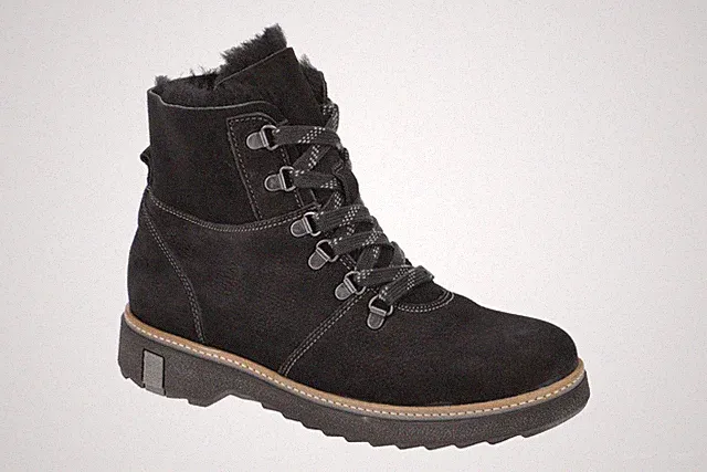 Waldläufer HITOMI Damen Stiefeletten - Winterstiefelette schwarz Freizeit NEU