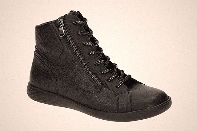 Waldläufer Schuhe H schwarz Damen Stiefeletten Winterstiefelette 947803 169 001