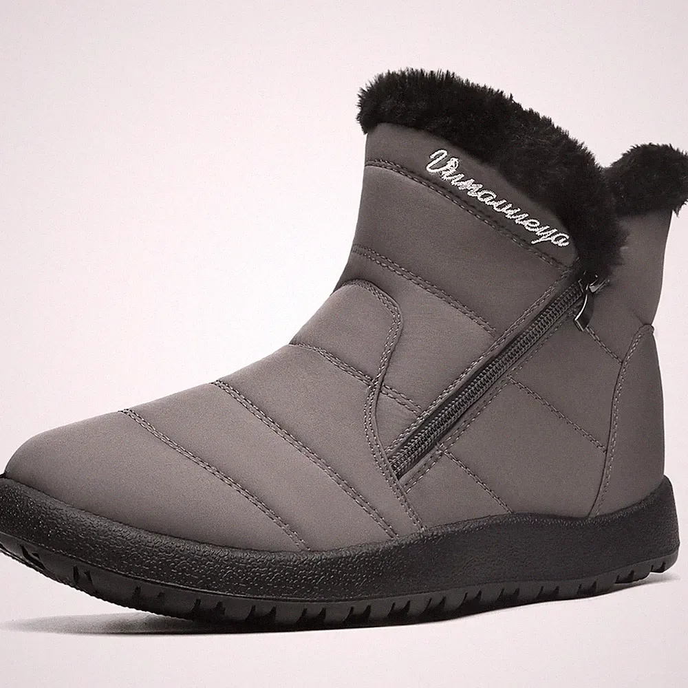 Warme Winterstiefel mit Abnehmbarer Einlegesohle - Bequem & Stilvoll