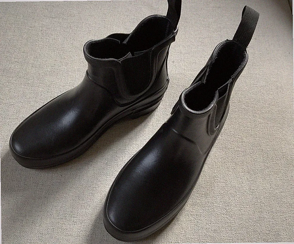 Waschbär -Gummistiefel Chelsea - Damen Gr. 38 - Naturkautschuk