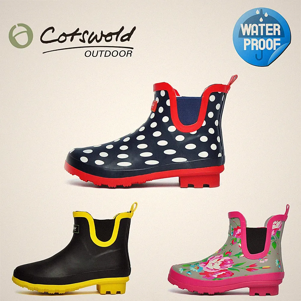 Wasserfest Cotswold Blakney Damen Mädchen Fest Außen Gummistiefel Stiefeletten