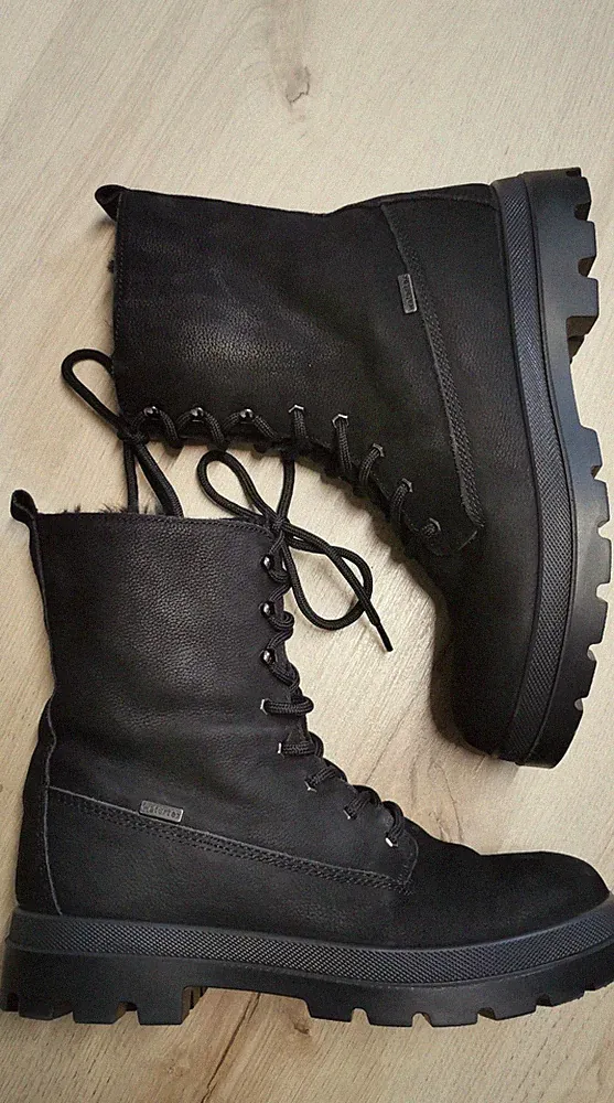 WATERTEX avance IMAG S.p.A ITALY Echt Leder Winter Fell Stiefel Boots Gr 39 wNEU