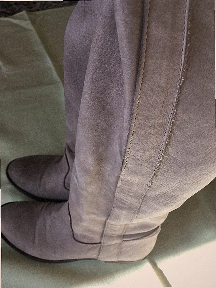 Weiche Leder-Langschaftstiefel „Passo pez Passo“ Italien, Größe 37 - ovp