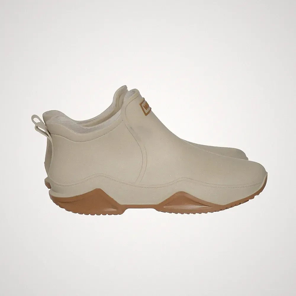Weimuta, Kurze Gummistiefel, Größe: 41, Beige, Leder, Damen #M9T