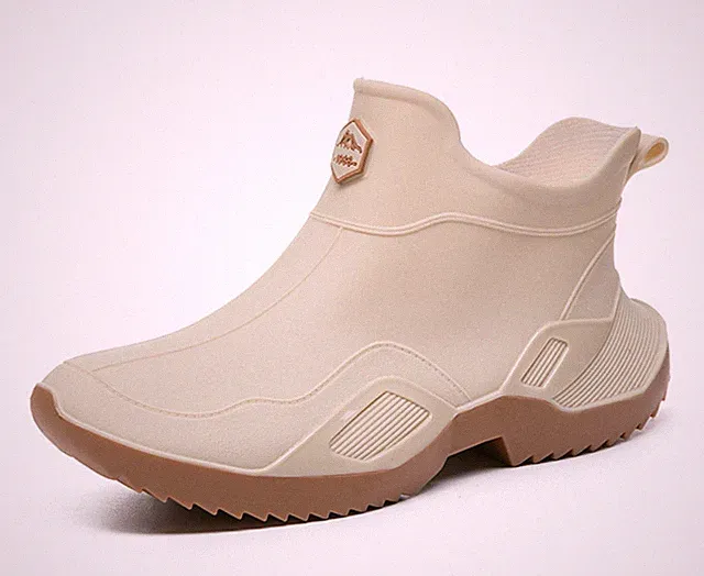 Wellington Gummistiefeletten Garten Regenstiefel Rutschfest Herren Wasserdicht