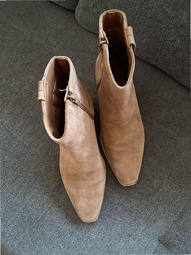 gummistiefel beige 39