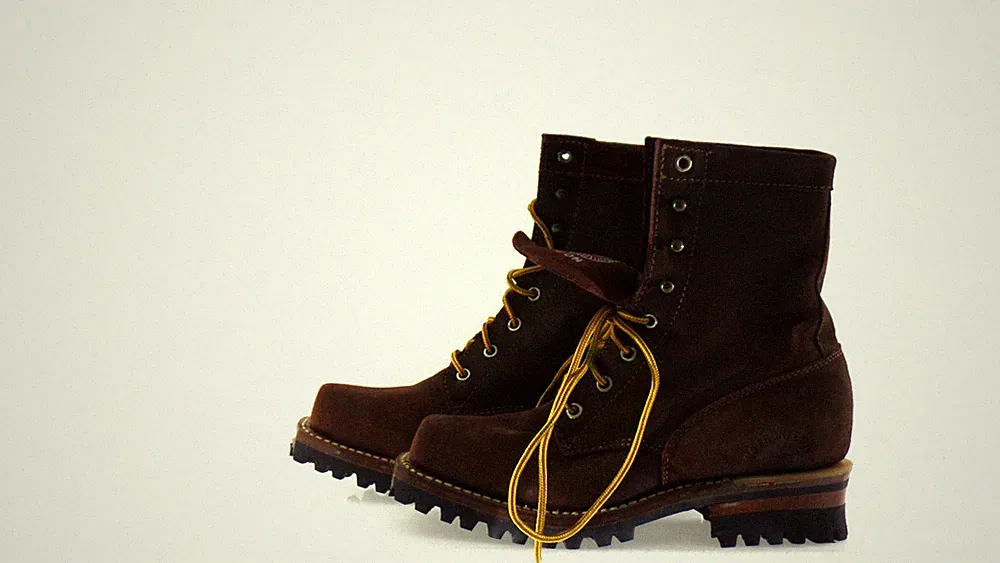 Westernstiefelette Arbeits Cowboyboot 37 Braun Schnürer Mexico