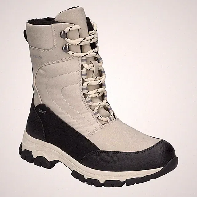 Westland Schneeboot Chambery 02 Weiß Wasserdich Boot Stiefelette Schnürstiefel