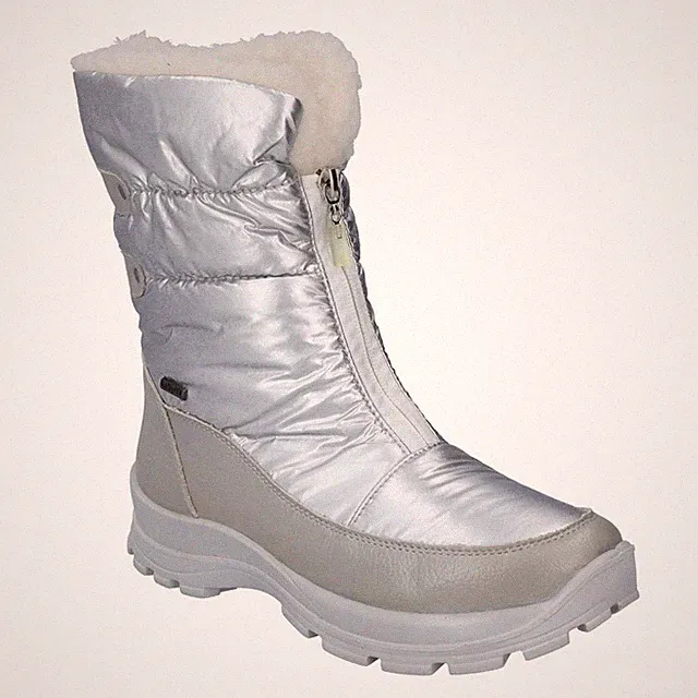Westland Schneeboot Grenoble 03 Silber Wasserdich Boot Stiefelette Winterstiefel