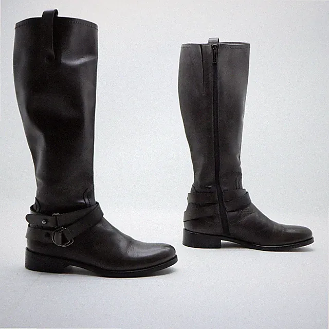 WEXFORD Stiefel WEXFORD WEXFORD Biker Western Cowboy Damen Grigio EU 37